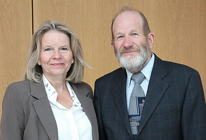 Jolanta Wrobel  und Bernd Knatz, ÖDP Stadträte