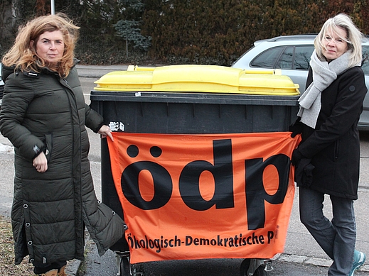 Karin Schuster und Jolanta Wrobel, Kreisrätinnen ÖDP